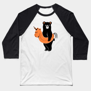 Beach Bear Baseball T-Shirt